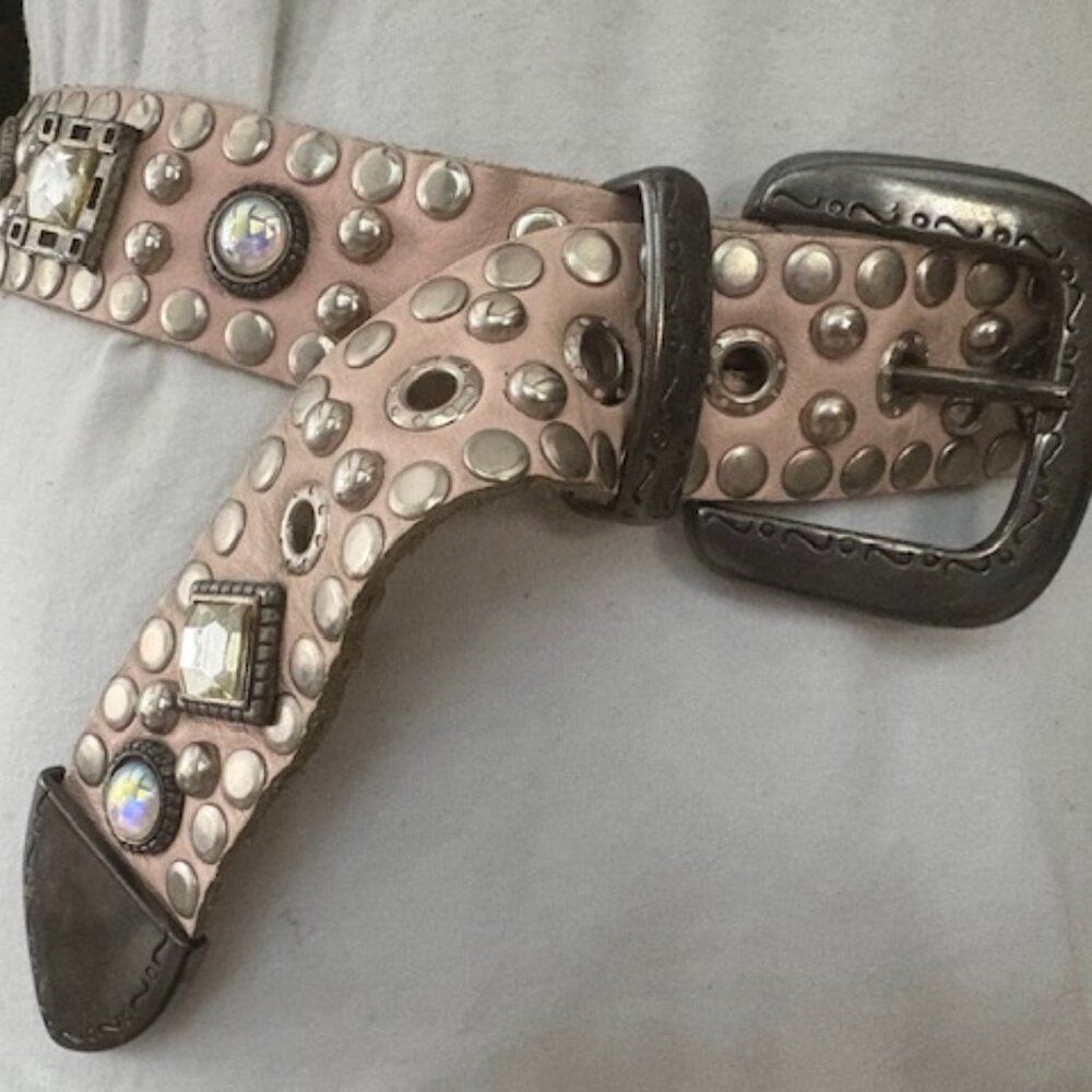 Vintage 80's studded belt